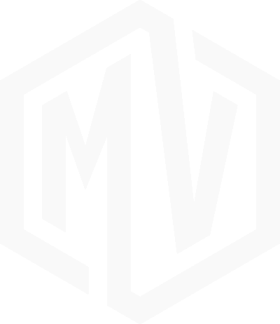 White MV Parts logo