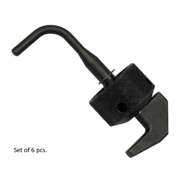 4CB02840 - CLAMP, SET OF 6 PCS.