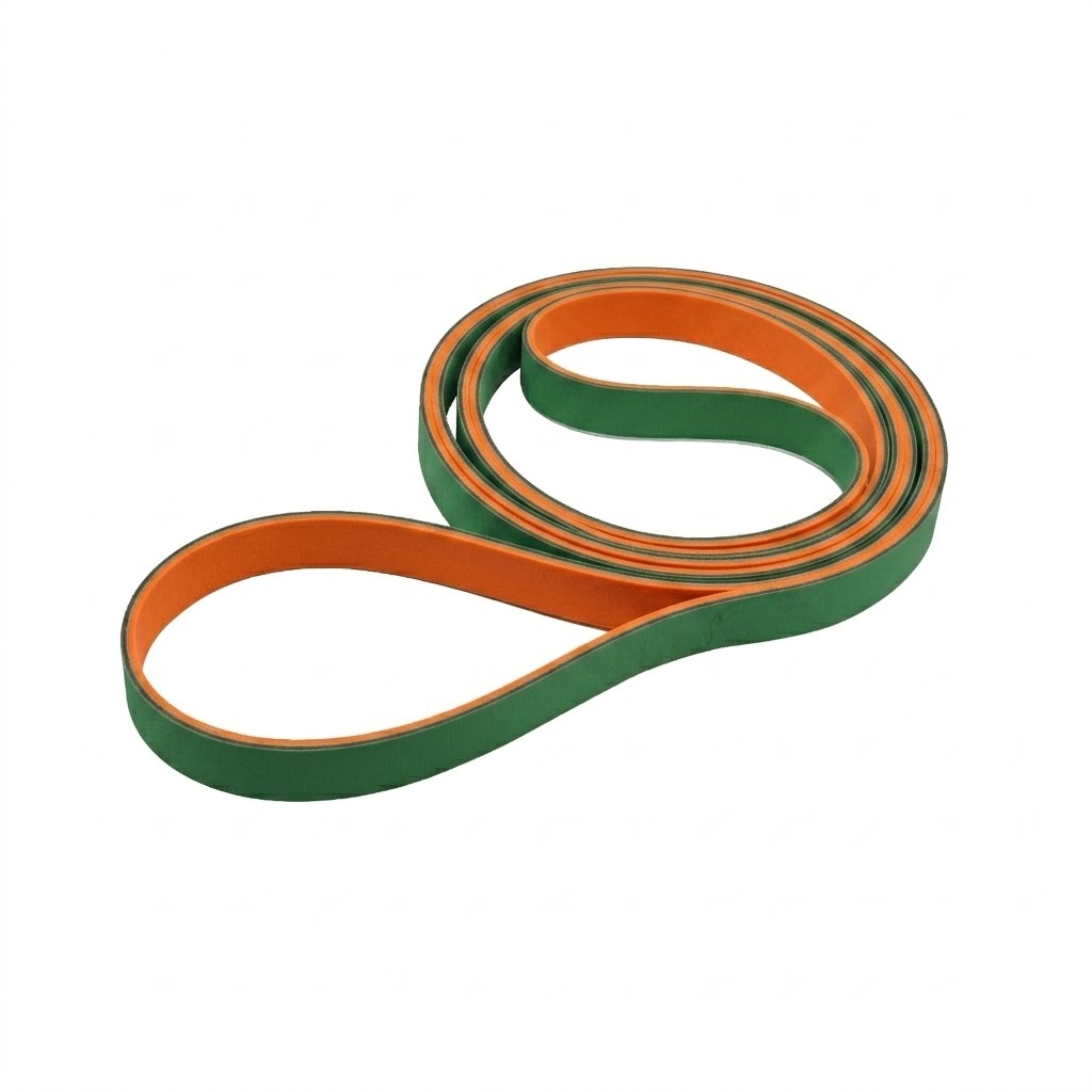 4CB65843 - FLAT BELT, ORANGE COVER